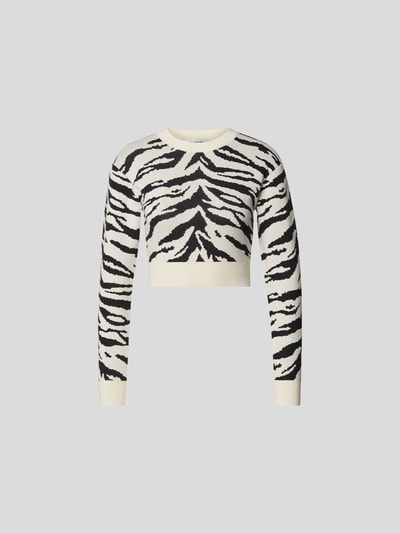 Self-Portrait Sweatshirt mit Animal Print Multi Stylebop 2