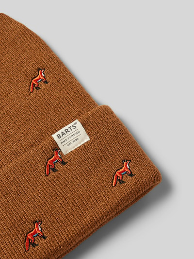 Barts Beanie mit Label-Detail Modell 'VINSON' Camel 2