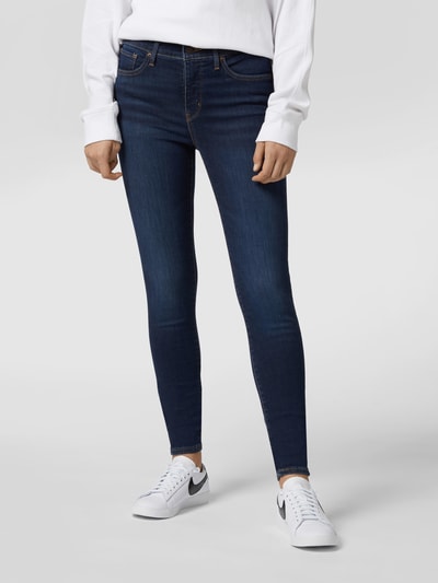 Levi's® Skinny high rise jeans met stretch Jeansblauw - 4