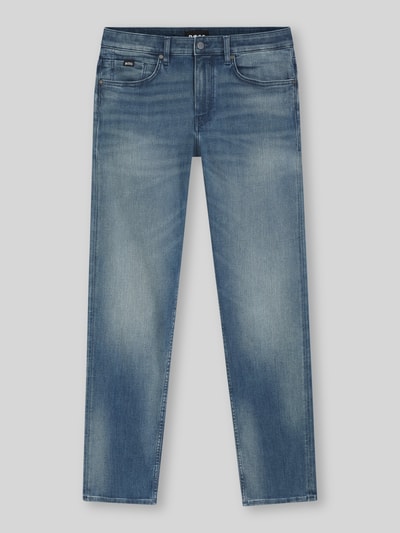 BOSS slim fit jeans van katoenmix model 'DELAWARE' Jeansblauw - 2