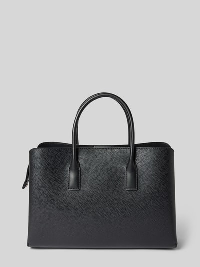 MICHAEL Michael Kors Shopper van runderleer met labelapplicatie, model 'RUTHIE' Zwart - 5