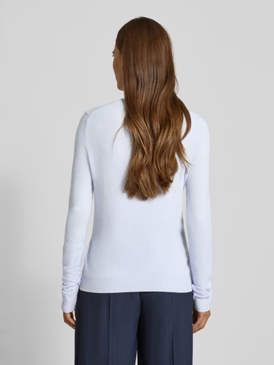 Christian Berg Woman Strickpullover aus reinem Kaschmir Hellblau 5