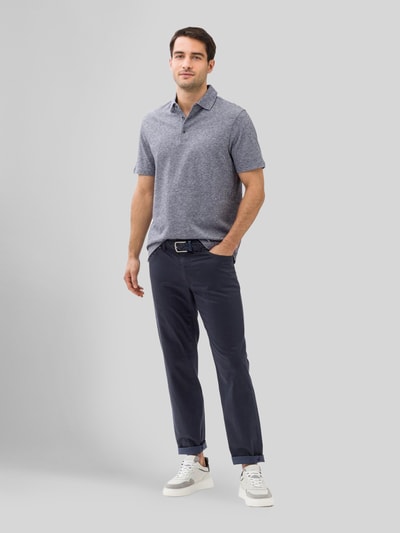 Brax Regular Fit Hose mit 5-Pocket-Design aus Baumwoll-Mix Modell 'Cadiz' Marine 1