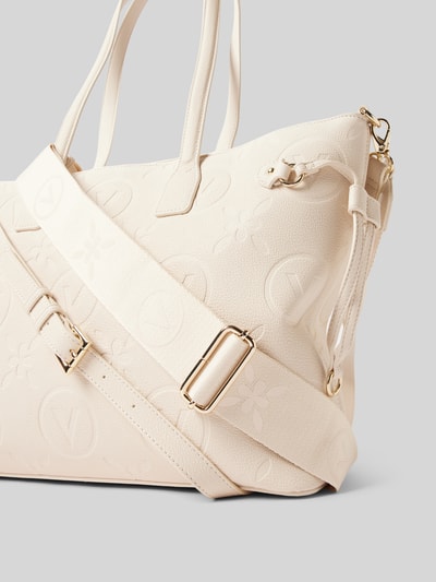 VALENTINO BAGS Shopper met verstelbare schouderriem, model 'SAMBA' Ecru - 2