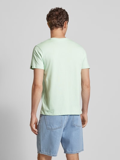 Alpha Industries T-Shirt mit Label-Print Mint 5