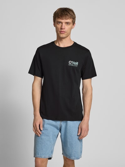 ONeill T-Shirt mit Logo-Print und Rundhalsausschnitt Black 4