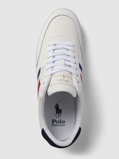 Polo Ralph Lauren Sneaker mit Label-Details Modell 'COURT' Weiß 4