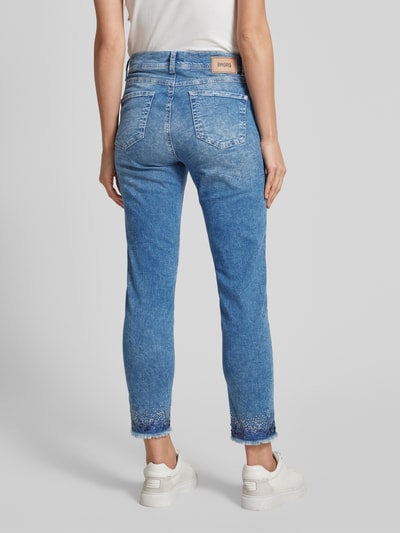 Angels Slim Fit Jeans mit verkürztem Schnitt Modell 'ORNELLA' Hellblau 5