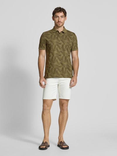 Tommy Hilfiger Regular fit poloshirt van puur katoen Olijfgroen - 1