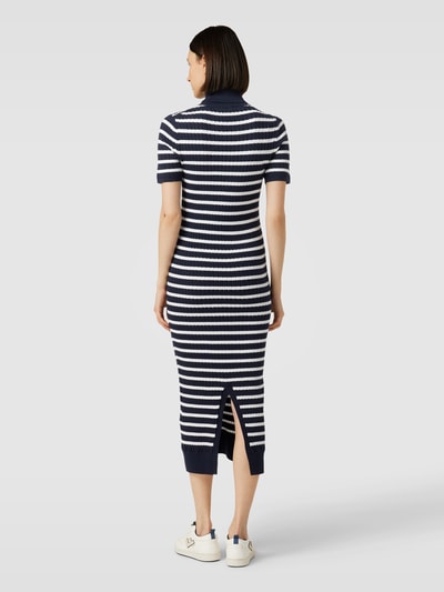 Tommy Hilfiger Strickkleid mit Streifenmuster Marine 5