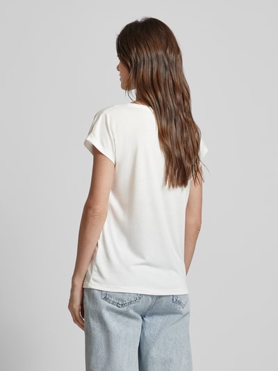 Montego T-shirt z nadrukowanym motywem Złamany biały 5