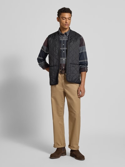 Barbour Tailored Fit Freizeithemd aus reiner Baumwolle Dunkelbraun 1