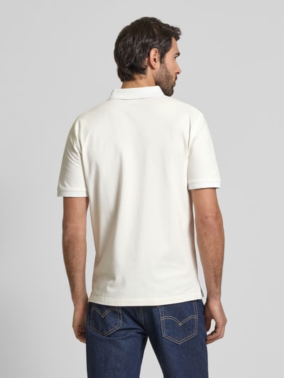 Gant Regular Fit Poloshirt mit Label-Stitching Offwhite 5