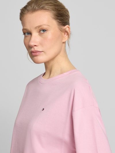 Tommy Hilfiger regular fit T-shirt van puur katoen Roze - 3