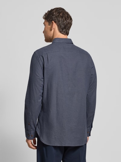 Christian Berg Men Vrijetijdsoverhemd met knoopsluiting Grafiet - 5