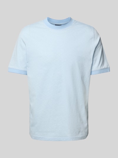 PAUL SMITH T-Shirt mit gerippten Abschlüssen Marine 2