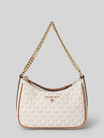 MICHAEL Michael Kors Handtas met labeldetails, model 'JET SET' Ecru - 2