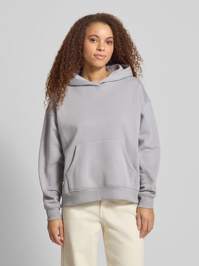 ONLY Relaxed Fit Hoodie mit Baumwoll-Anteil Modell 'ADELE' Hellgrau 4