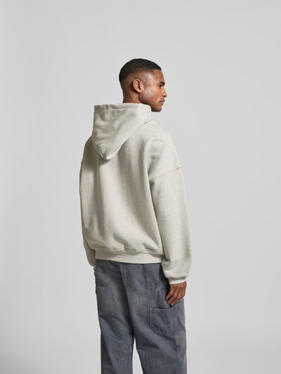 RHUDE Oversized Hoodie mit Logo-Print Mittelgrau 5