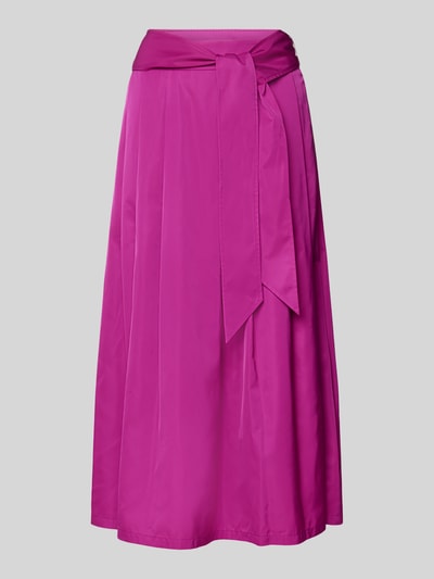 Marc Cain Midirok met strikceintuur Fuchsia - 2