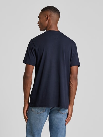 Tommy Hilfiger Regular Fit T-Shirt aus reiner Baumwolle Marine 5