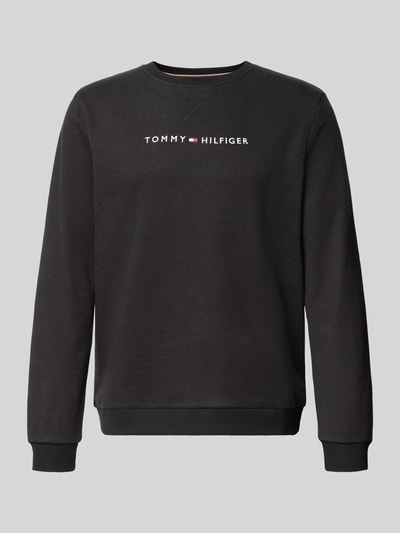 Tommy Hilfiger Regular Fit Sweatshirt aus Baumwoll-Mix Black 2