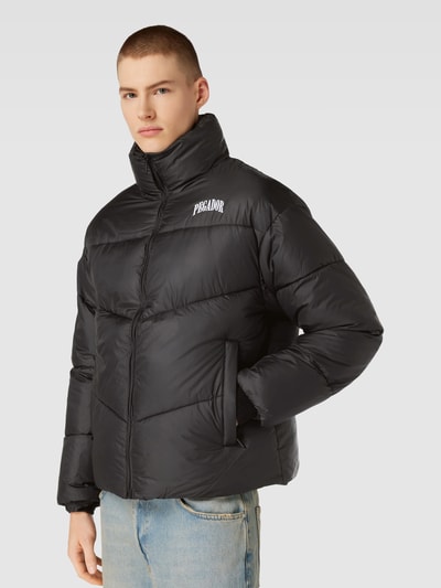 Pegador Steppjacke mit Label-Stitching Black 3