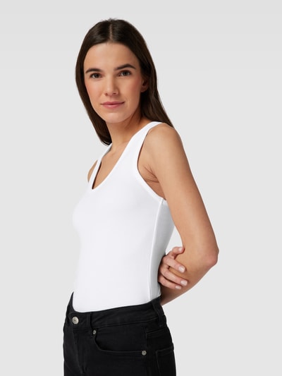 Calvin Klein Womenswear Tank Top mit breiten Trägern Weiss 3