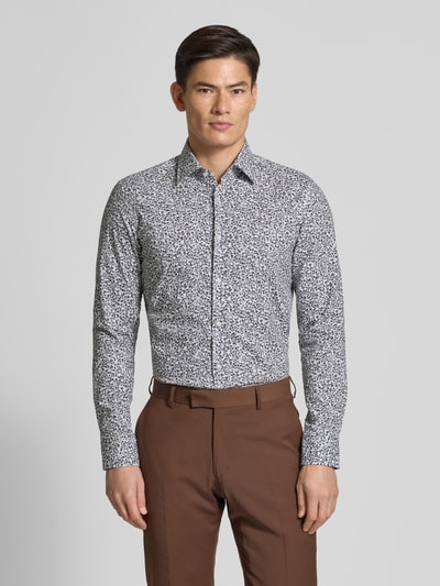 BOSS Slim Fit Hemd aus Baumwoll-Mix Gruen 4