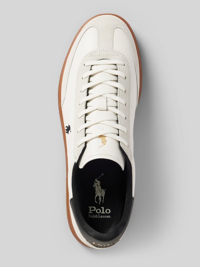 Polo Ralph Lauren Sneaker mit Label-Stitching Weiss 3