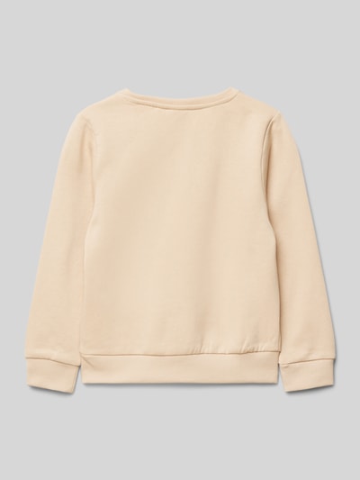 Name It Sweatshirt mit Motiv-Print Modell 'FOMIANA' Beige 3