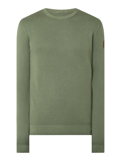 Tom Tailor Pullover aus Baumwolle  Oliv 2