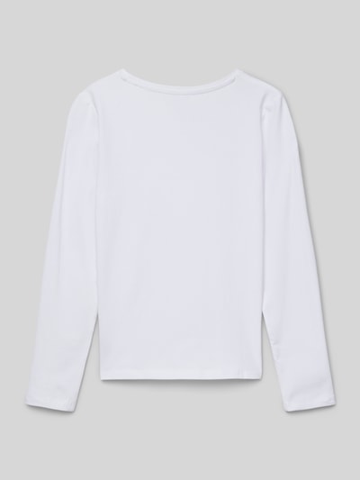 Guess Longsleeve mit Rundhalsausschnitt Weiss 3