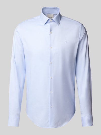 CK Calvin Klein Slim fit zakelijk overhemd met knoopsluiting Bleu - 2
