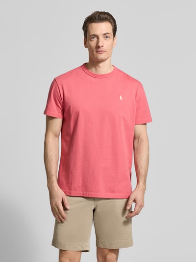 Polo Ralph Lauren Regular Fit T-Shirt aus reiner Baumwolle Rot 4