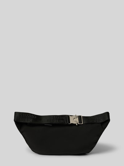STUDIO BERLIN Bauchtasche mit Logo-Patch Modell 'Spandau' Black 4