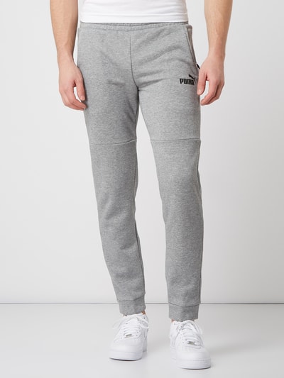 PUMA PERFORMANCE Sweatpants mit Logo-Streifen Mittelgrau 4