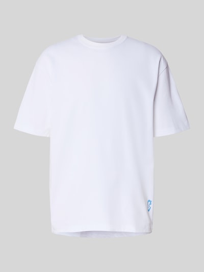 Samsøe Samsøe T-shirt z okrągłym dekoltem model ‘SASWIRL’ Złamany biały 2