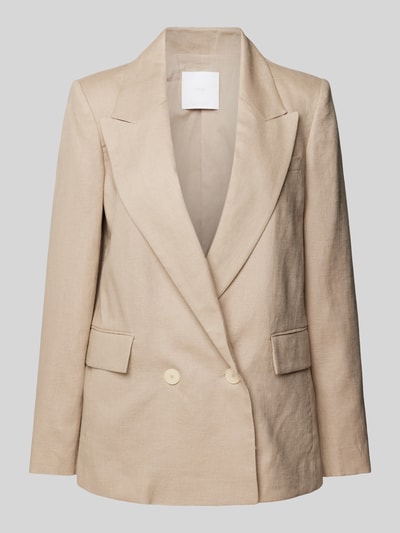 Mango Blazer mit Reverskragen Modell 'TEMPOLI' Beige 2