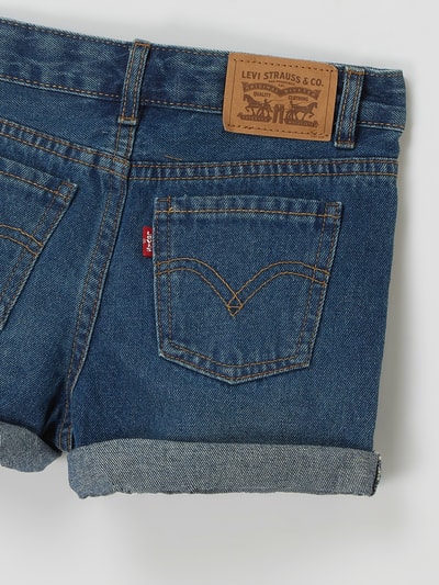 Levi’s® Kids Korte slim fit jeans van katoen  Jeansblauw - 4