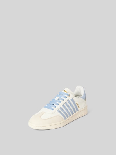 Dsquared2 Sneaker aus echtem Leder Hellblau 2