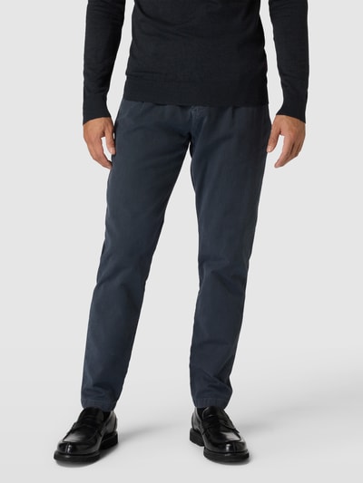 Tommy Hilfiger Chino met achterzakken, model 'CHELSEA' Oceaanblauw - 4