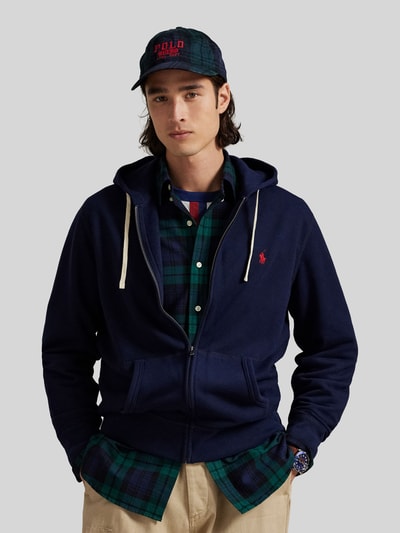 Polo Ralph Lauren Bluza rozpinana o kroju regular fit z mieszanki bawełny Granatowy 4