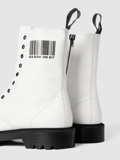 VTMNTS Boots mit Label-Print Weiss 3