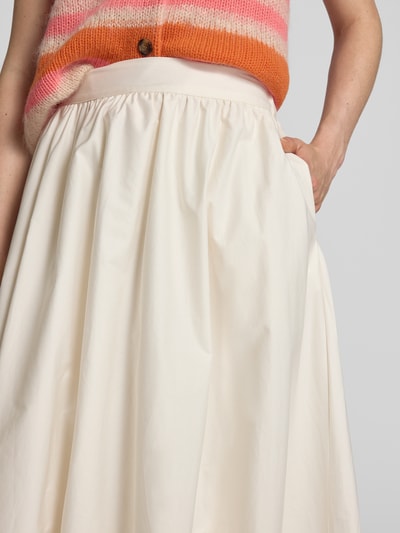 Cph Muse Midirock mit elastischem Bund Modell 'SHIRLEY' Offwhite 3