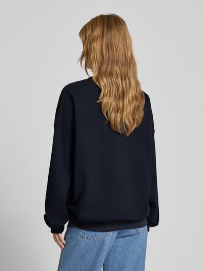 P.E Nation Relaxed Fit Sweatshirt mit Rundhalsausschnitt Dunkelblau 5