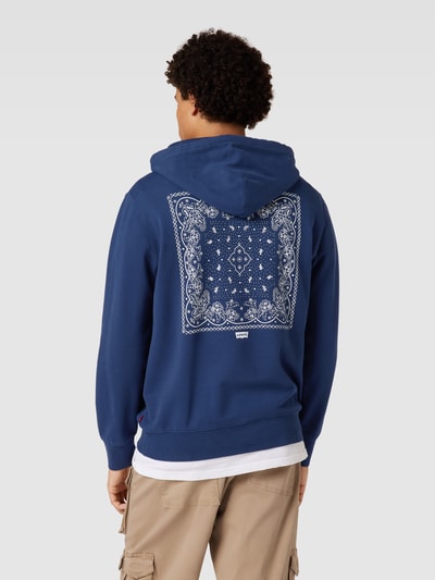 Levi's® Hoodie met kangoeroezak Donkerblauw - 5