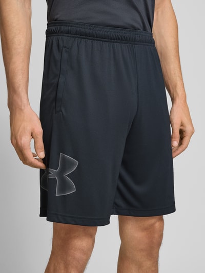 Under Armour Sweatshorts mit elastischem Bund Black 3