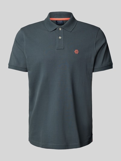 MCNEAL Poloshirt mit Label-Stitching Anthrazit 2