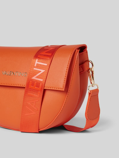 VALENTINO BAGS Handtasche mit Label-Applikation Modell 'BIGS' Dunkelorange 2